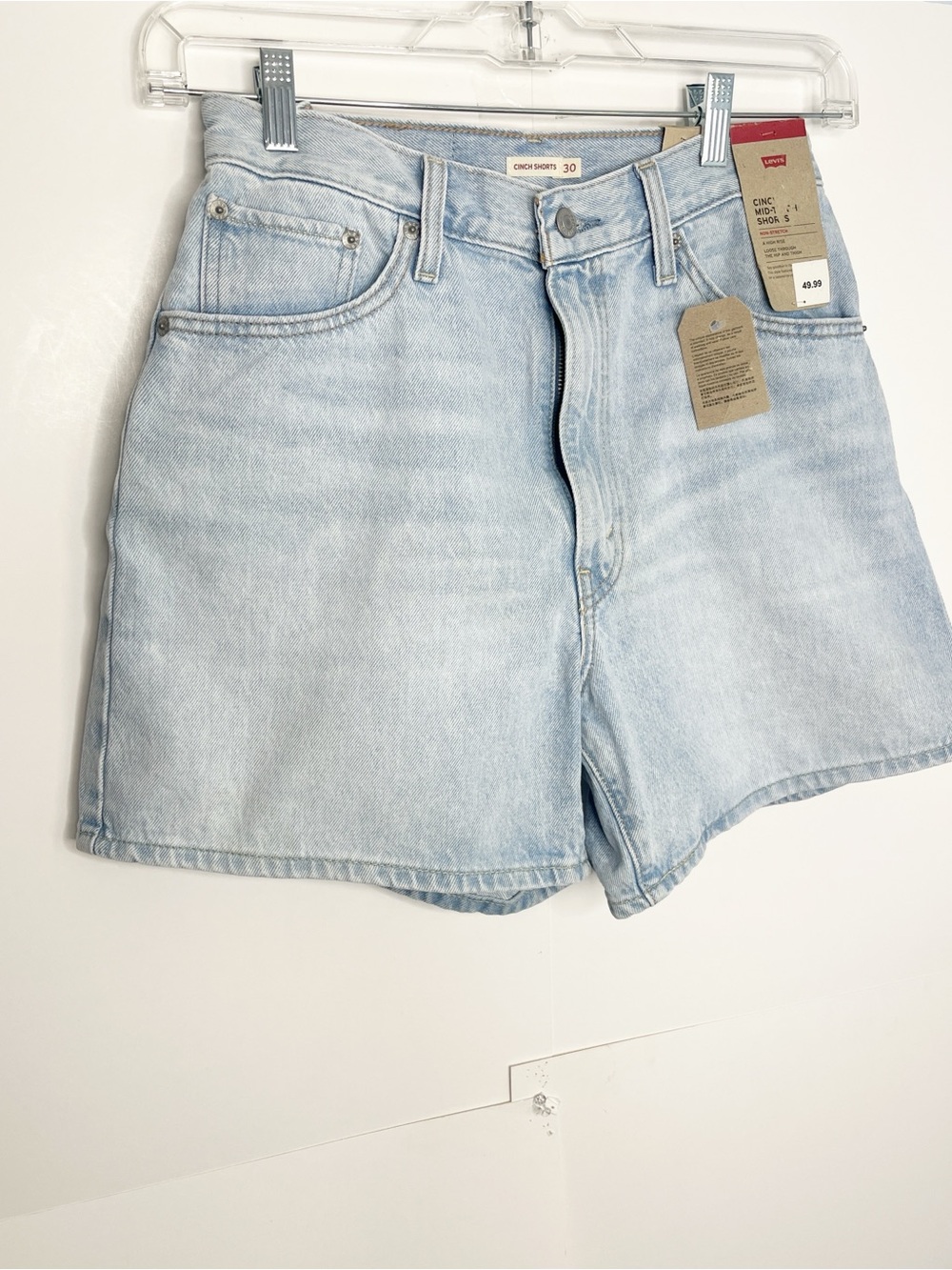 Levi's Womens Cinch Short Size 30 - Picture 3 of 8